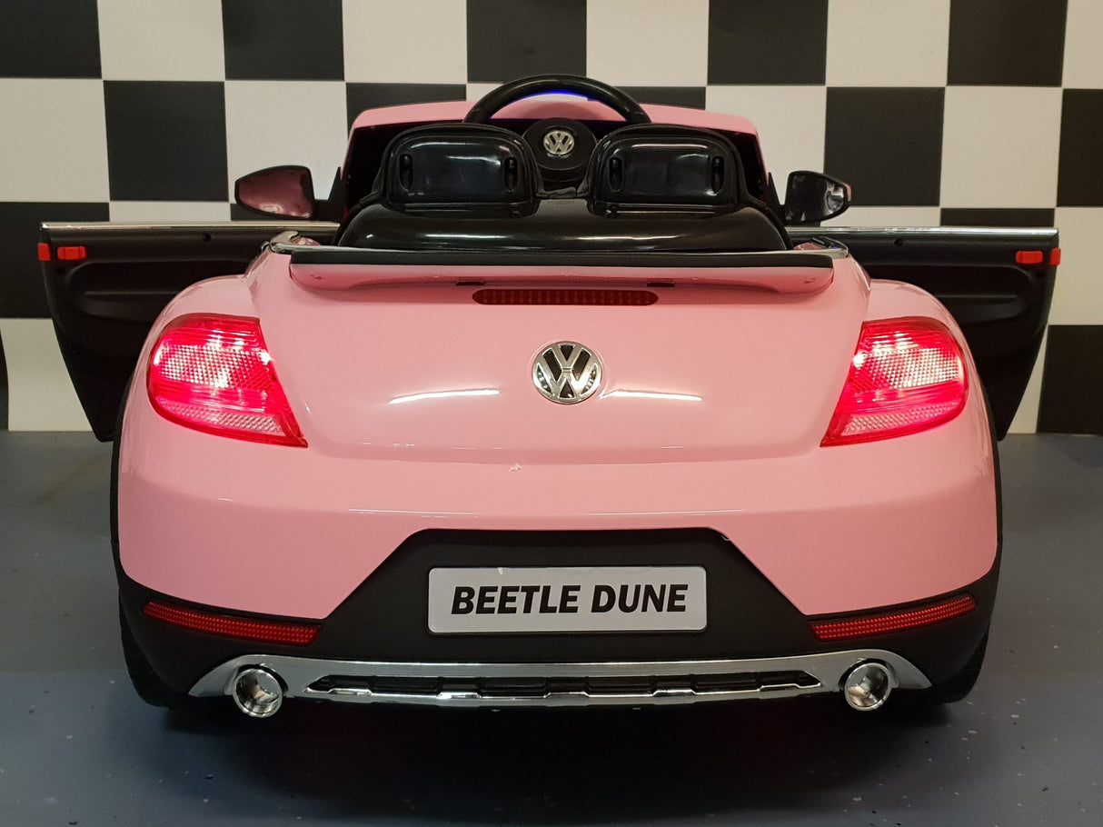VW Beetle electric children's car 12 volts Pink