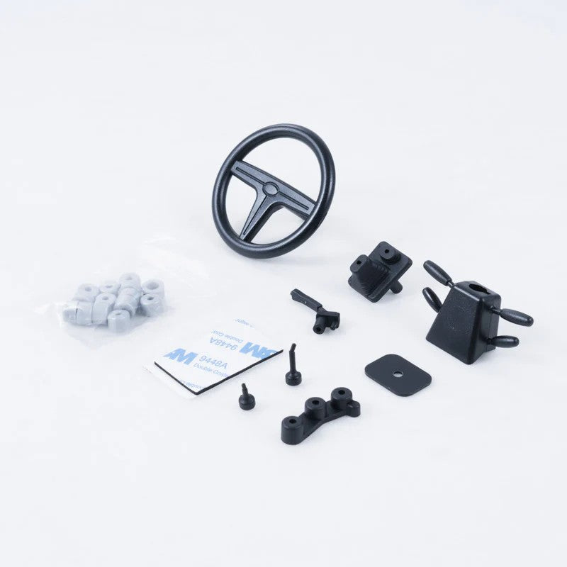 FCX10 Land Rover serie 11044 - CLEAR CAR BODY SET