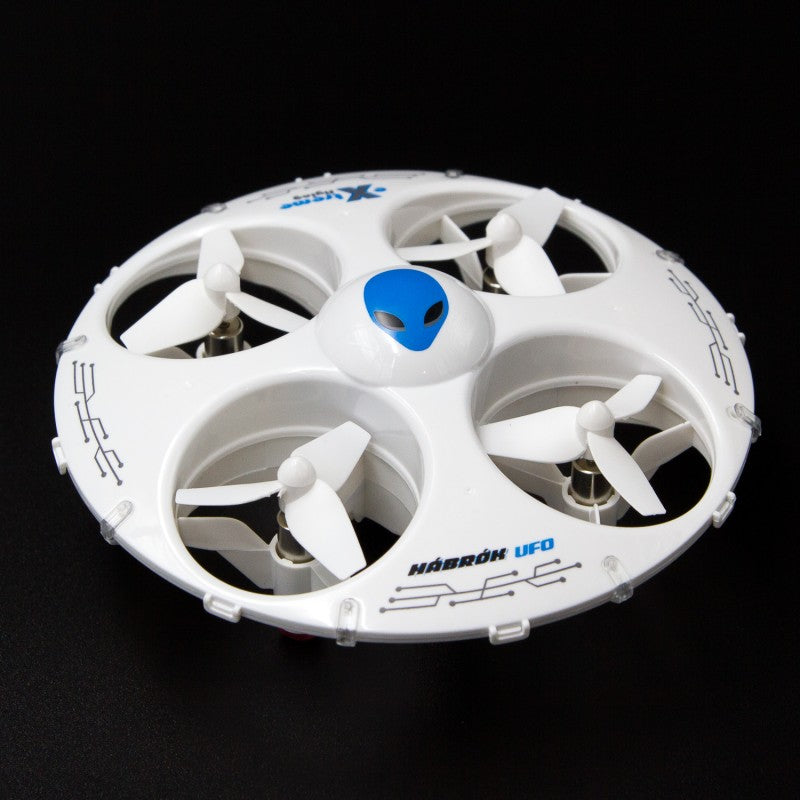 Fjernstyret UFO drone - sikkerheden i top!