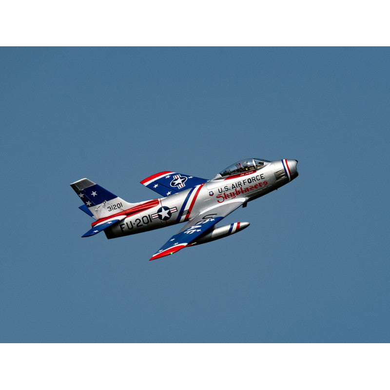 FMS FMS143PBU - F-86 Sabre 1220mm (80mm Ducted Fan) PNP Blue