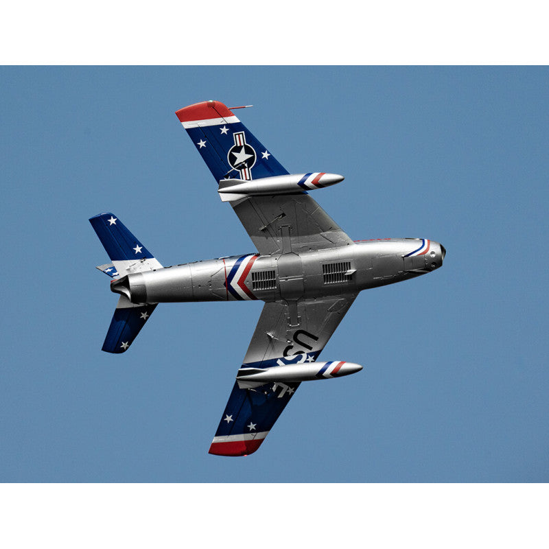 FMS FMS143PBU - F-86 Sabre 1220mm (80mm Ducted Fan) PNP Blue