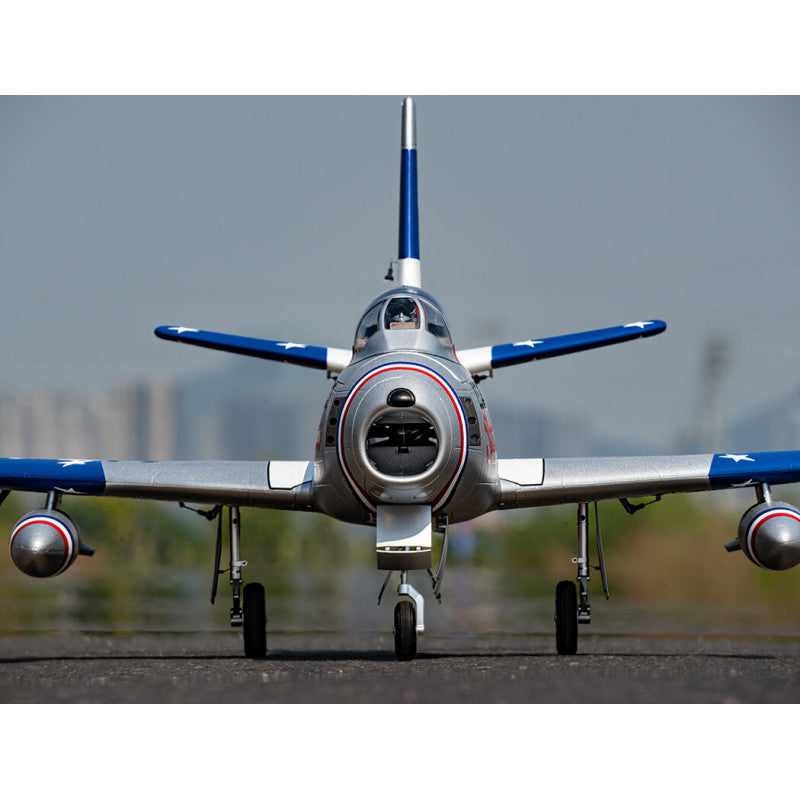 FMS FMS143PBU - F-86 Sabre 1220mm (80mm Ducted Fan) PNP Blue