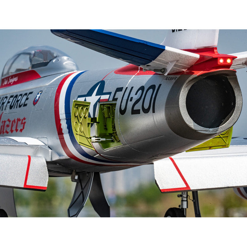 FMS FMS143PBU - F-86 Sabre 1220mm (80mm Ducted Fan) PNP Blue