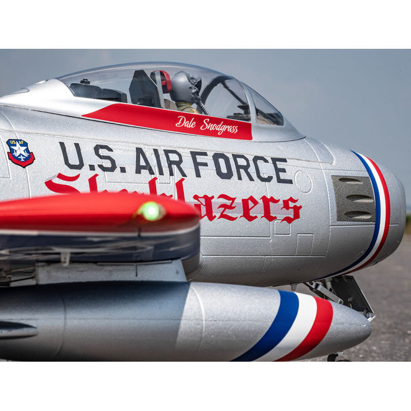 FMS FMS143PBU - F-86 Sabre 1220mm (80mm Ducted Fan) PNP Blue