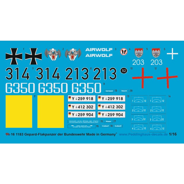 Gepard mehrere Versionen 5. Pz Flak Btl 12 und andere