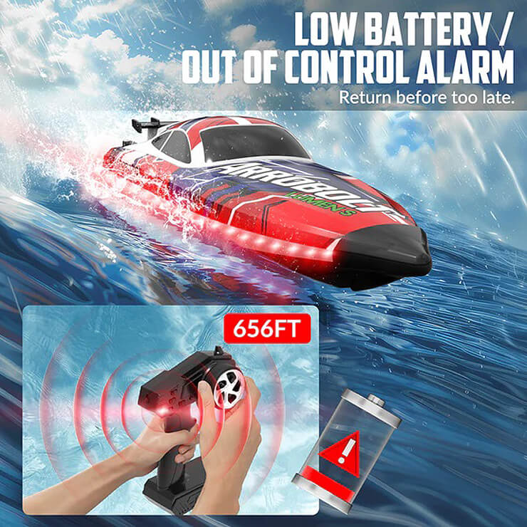 VOLANTEX ARROBOLT SR40 Brushless RC Speedbåd RTR – Op til 48 km/t