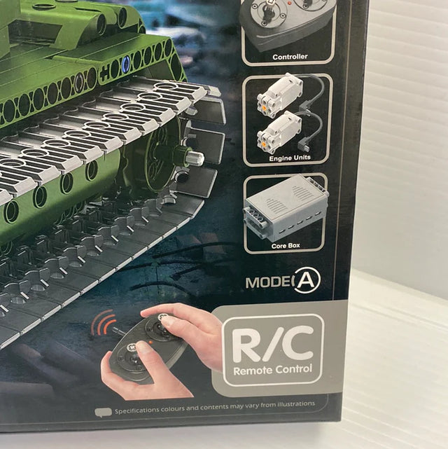 Tech Brick R/C Tank 2-in-1 – Byg, leg og kør!