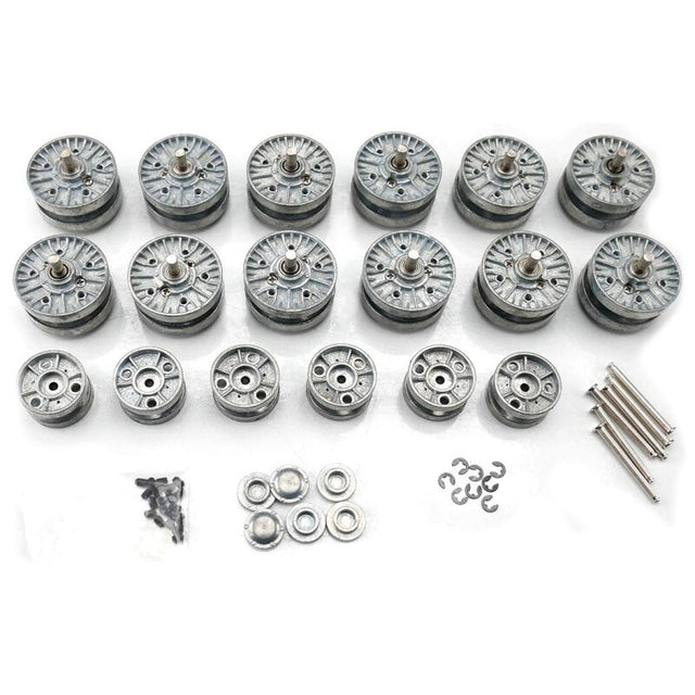 IS-2 metal road wheels