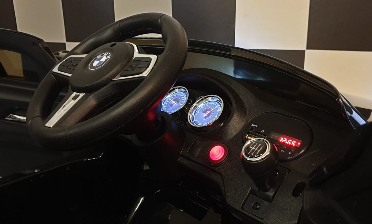 Kids car BMW GT 12V painting black