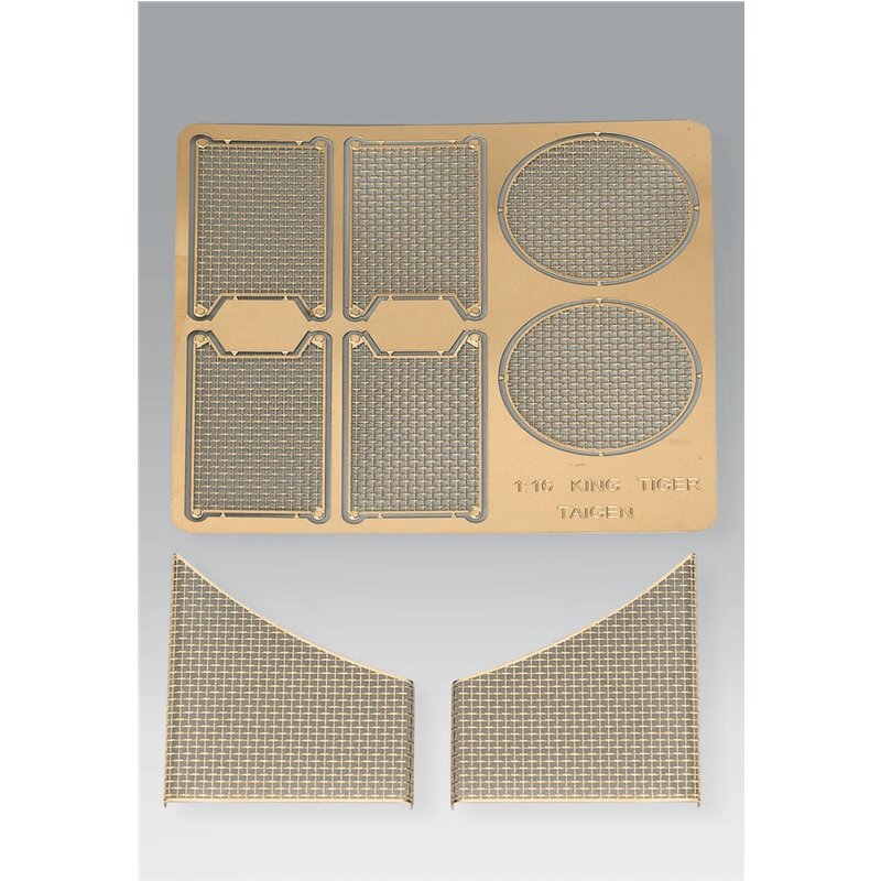 Tiger II / Jagdtiger metal photo etch set