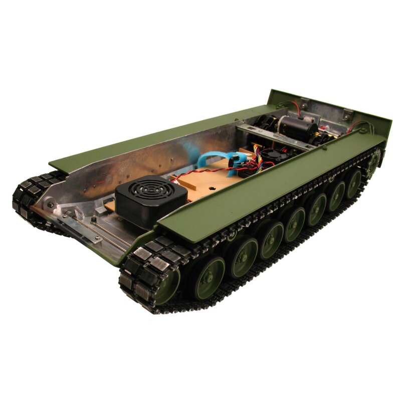 Leopard 2A6 metal lower hull painted complete