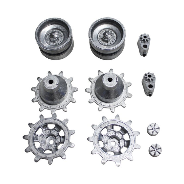 Drive and idler wheels - Set of metal for Leopard 2A6