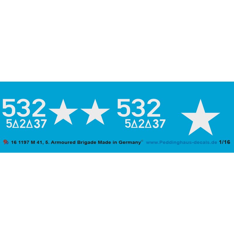 M41 US Army 5.Armoured Brigade