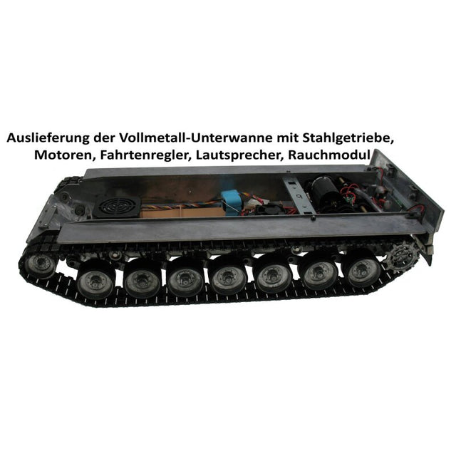 Leopard 2A6 metal lower hull