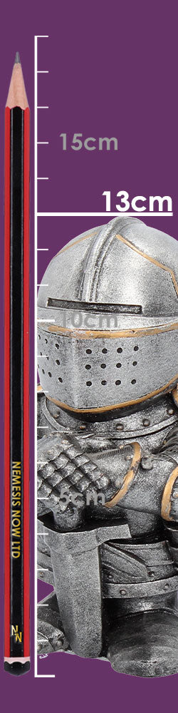 Sir Fightalot Silver Knight Figurine 11cm