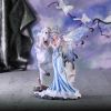 Comfort 21.5cm Ice Fairy and White Unicorn Figurine
