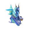 Piasa Sky Blue and Violet Small Fantasy Dragon Figurine