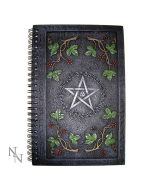 Embossed Pentagram A5 Book of Shadows Ivy Journal 17cm