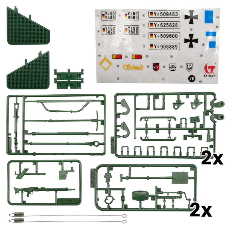 Leopard 2A6 accessory set