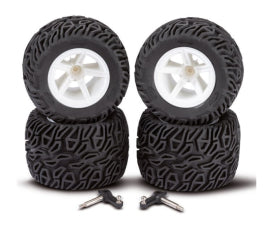 1:10 2WD Wheel Set XL (4) St.Arm L/R