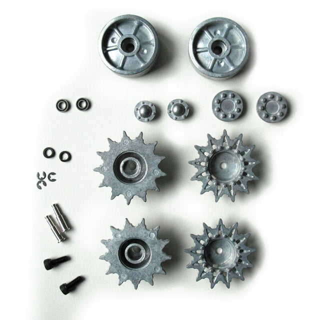 Sherman M4A3 drive and idler wheels