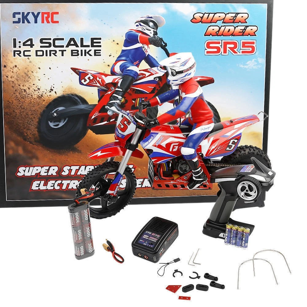SkyRC Super Rider SR4 – 1/4 Skala RC Motocross
