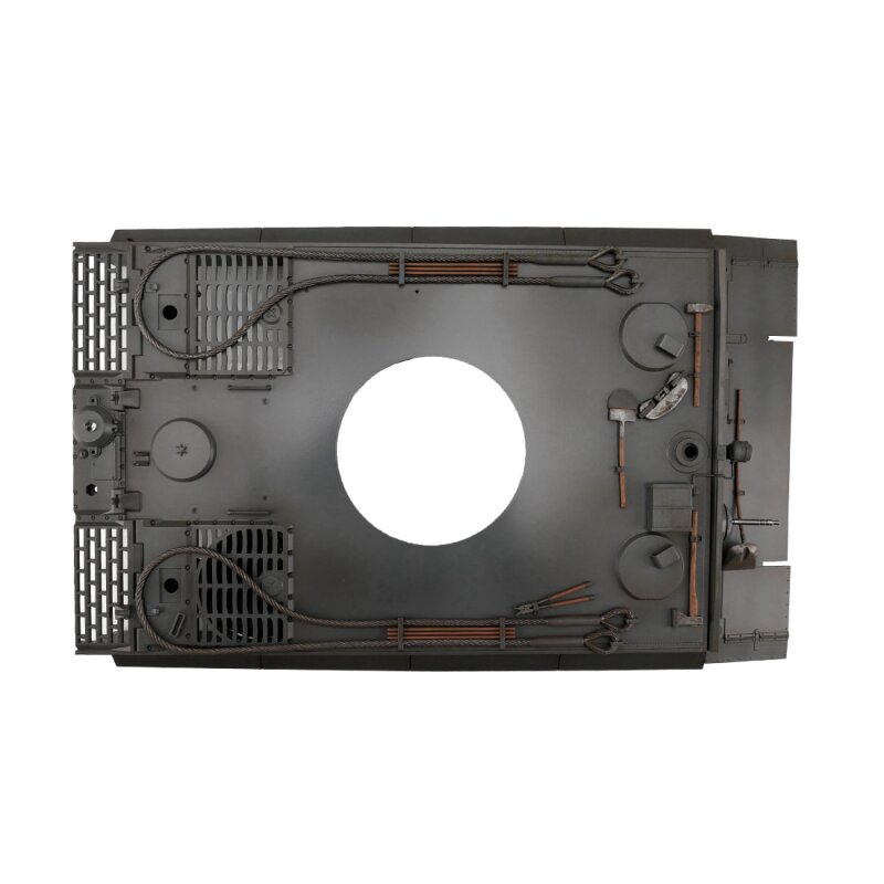 Tiger I upper hull grey WSN