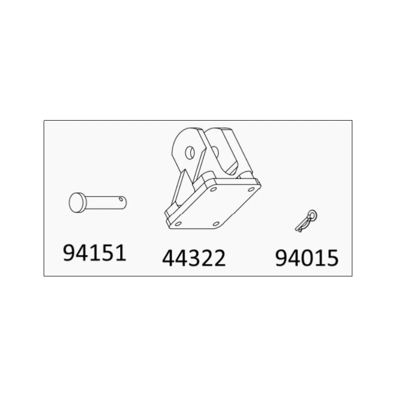 TL4 : rear towing hook seat