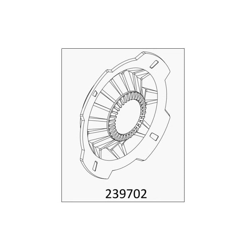 TL4 : rear wheel hub cover