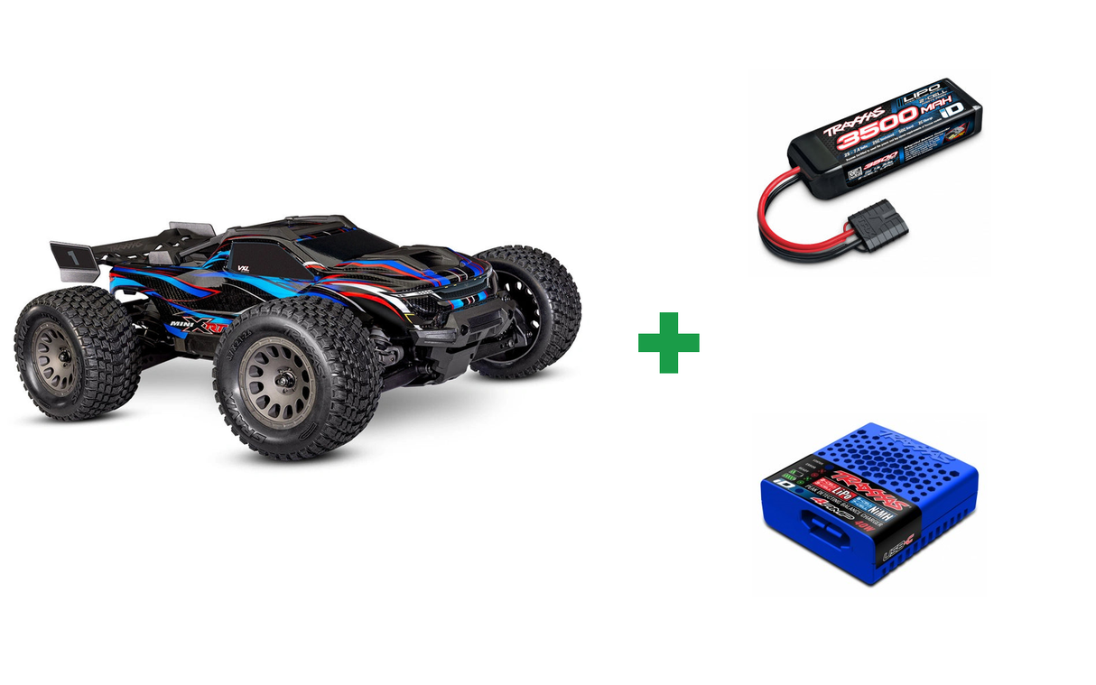 Mini XRT RTR TQi VXL-3s - Kompakt størrelse, ekstrem power