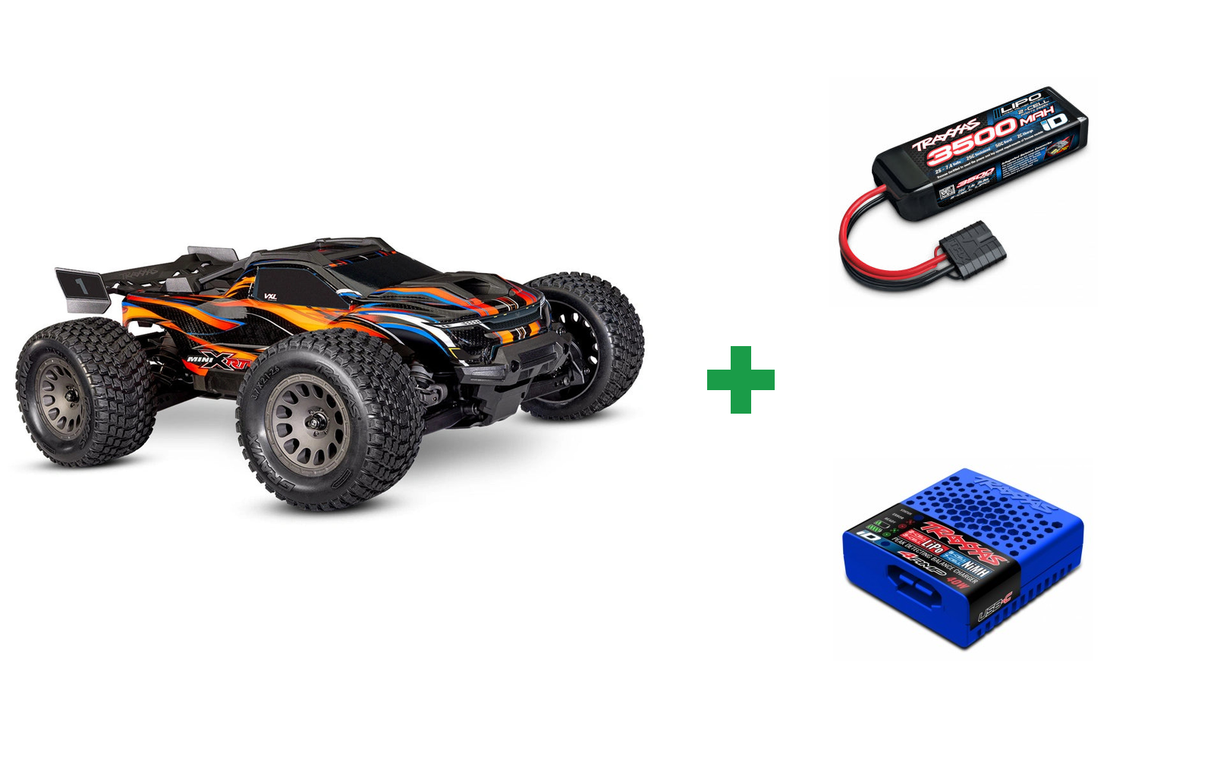 Mini XRT RTR TQi VXL-3s - Kompakt størrelse, ekstrem power