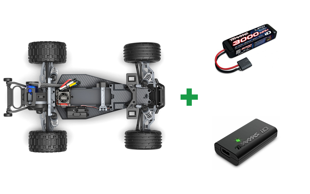 Rustler 2WD 1/10 HD VX3 BL 3S RTR