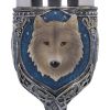 Lone Wolf Grey Animal Goblet 19.5cm