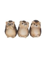 Three Wise Coffee Cups Figurines by Nemesis Now
