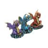 Three Wise Dragon Figurines