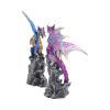 Realm Protectors Figurines Set of Two Fantasy Dragon Crystal Ornaments