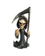 Welcome To Hell Skeleton Grim Reaper Hanging Sign