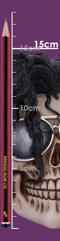 Bad Michael Jackson King of Pop Inspired Skull Ornament