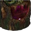 Arboreal Hatchling Green Dragon in Tree Trunk Light Up Figurine