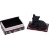 Salems Spells Witches Familiar Black Cat and Spellbook Box