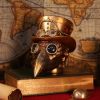 Steampunk Beaky Automaton Apothecary Plague Doctor Bust Figurine