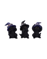Comical Three Wise Bird Figurines