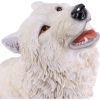 Storms Cry Howling White Wolf Figure 41.5cm