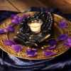 Palmist's Guide Black Chiromancy Hands Candle Holder