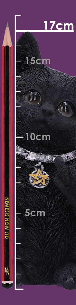 Cattitude Black Cat Figurine 16.5cm