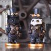 Steampunk Cat Figurine 19.5cm