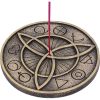 Set Of Four Triquetral Scent Incense Burners 12.5cm