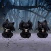 Vampuss 16cm Black Bat Cat Figurine