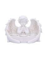 Cherub Couple Standing with Love Figurine 10cm