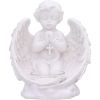 Praying Cherub’s Tea Light Holder Set of 2 13cm